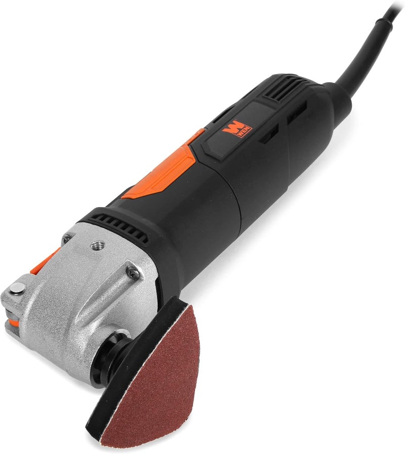 Wen طقم أدوات متعددة الاهتزاز، 3.5A سرعة متغيرة مع ملحقات وحقيبة حمل (MT3537) - Image 4